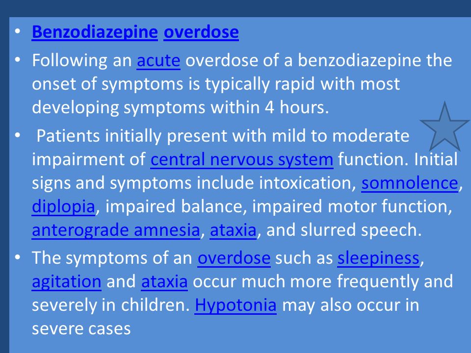 symptoms of ativan overdose medication